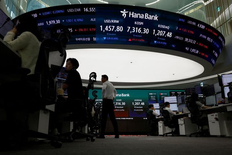 Global stocks surge and oil slides on Iran peace deal report