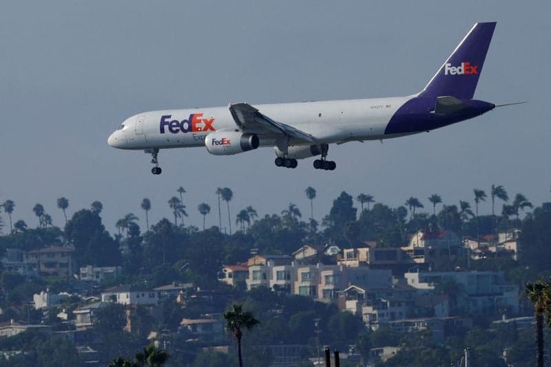 FedEx drops on margin hit as investors gauge freight spin-off fortunes