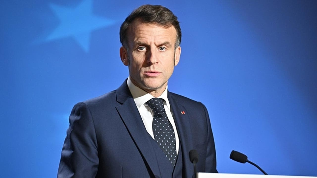 Macron'dan G7 öncesi kritik İran açıklaması! 'Uranyum kapasitesini etkisiz hale getireceğiz'