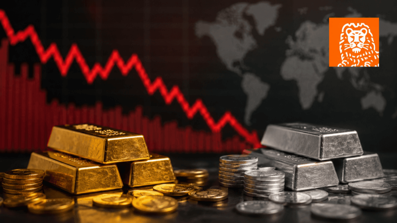 ING altın ve gümüş için tahminlerini sert düşürdü