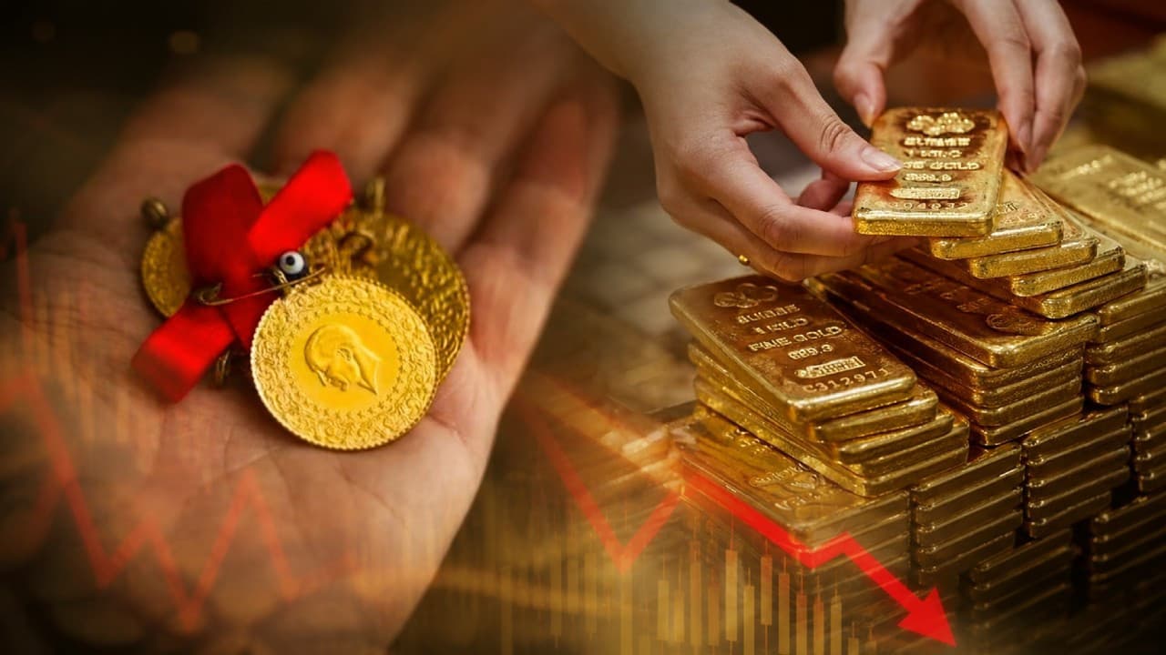 Altın fiyatlarında sert düşüş sürüyor: Gram 6 bin liranın altında